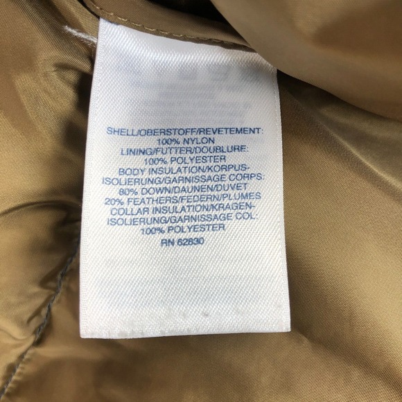 Lands End Goose Down Feather Puffer Blue Vest Snap Front Mens XXL Gilet Heritage - Picture 8 of 11